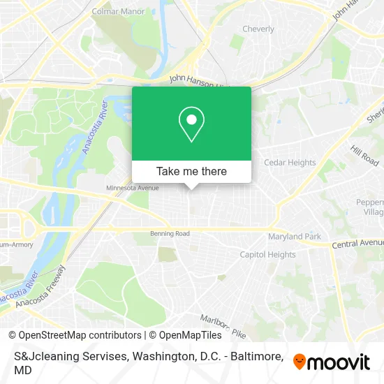 S&Jcleaning Servises map
