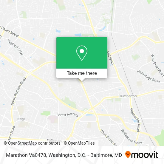 Marathon Va0478 map