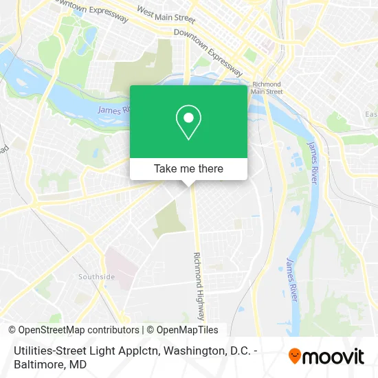 Utilities-Street Light Applctn map