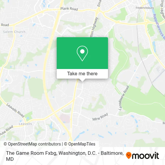 The Game Room Fxbg map