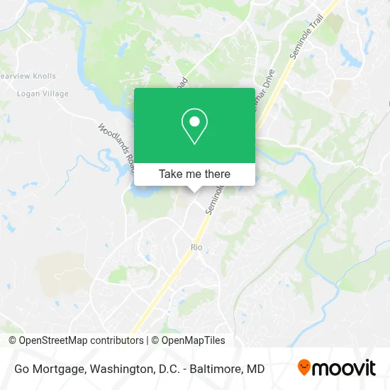 Go Mortgage map