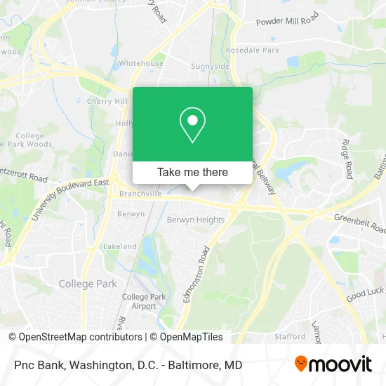 Pnc Bank map