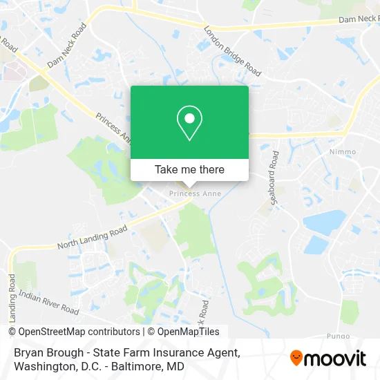 Bryan Brough - State Farm Insurance Agent map