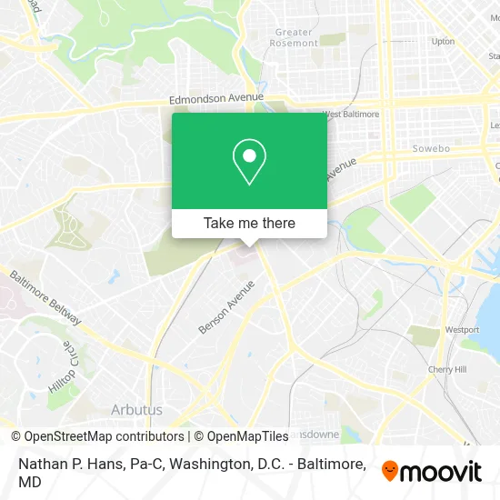 Nathan P. Hans, Pa-C map