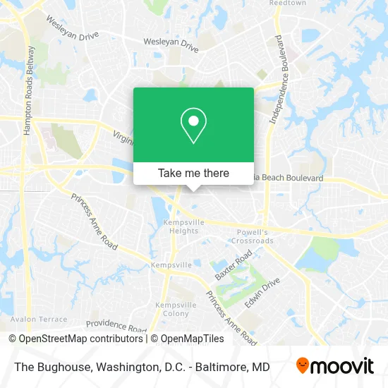 The Bughouse map