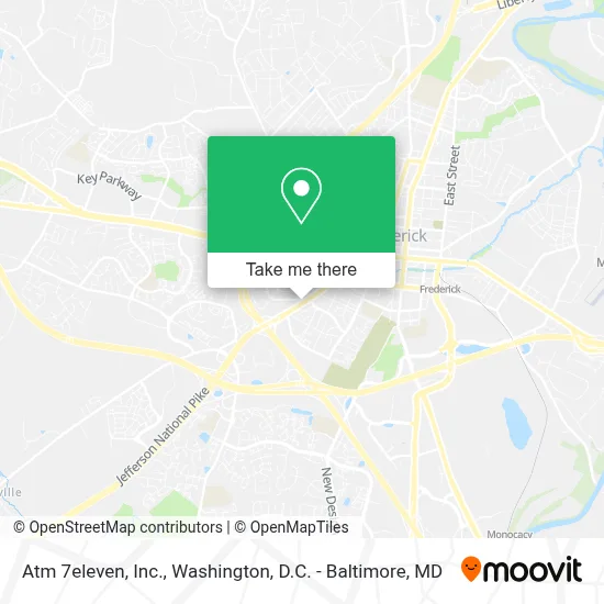 Atm 7eleven, Inc. map