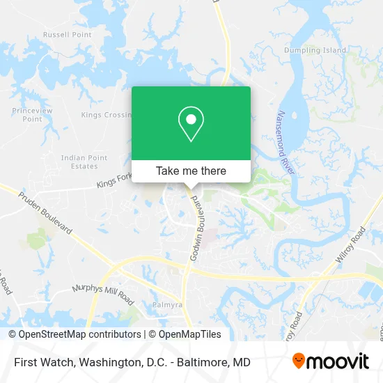 First Watch map