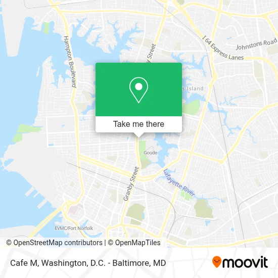 Cafe M map