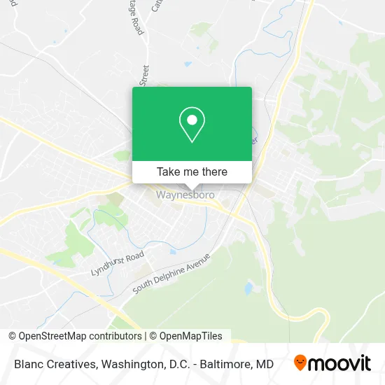 Blanc Creatives map
