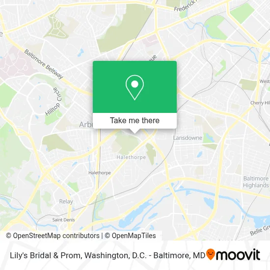Lily's Bridal & Prom map