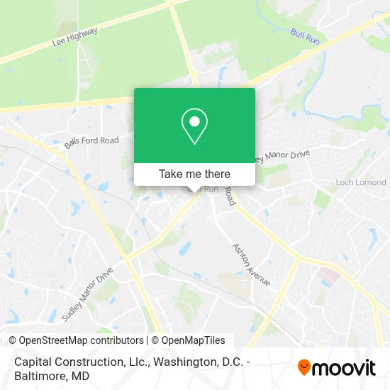 Capital Construction, Llc. map