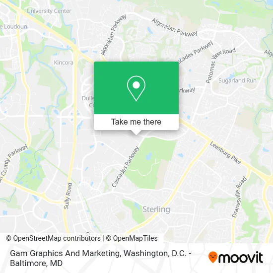 Gam Graphics And Marketing map