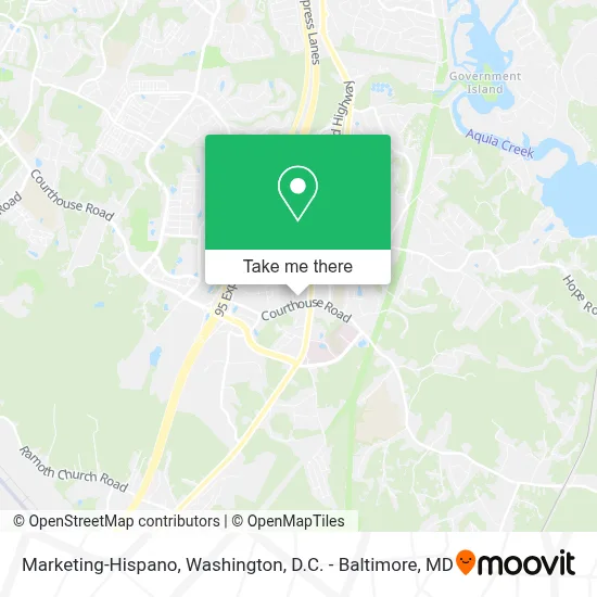 Marketing-Hispano map