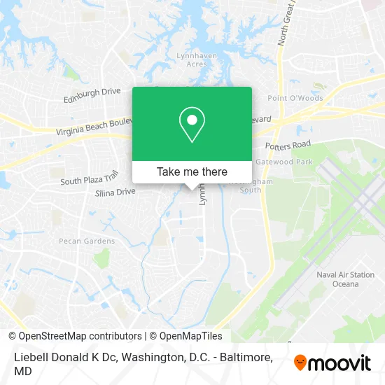 Liebell Donald K Dc map