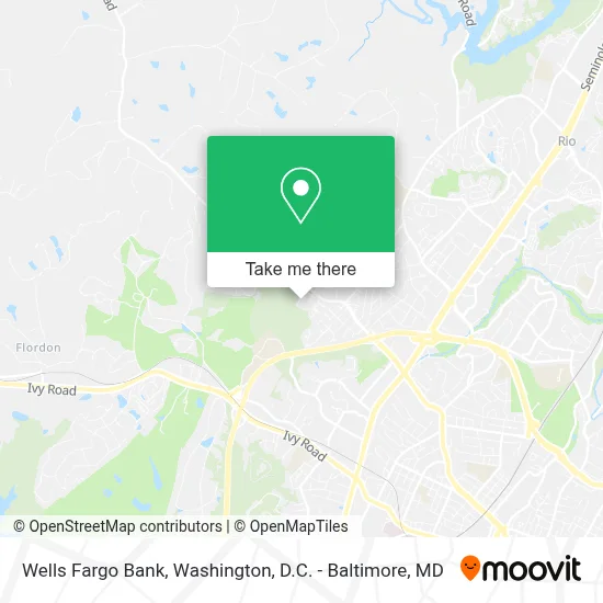 Wells Fargo Bank map