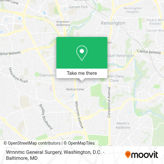 Wrnnmc General Surgery map