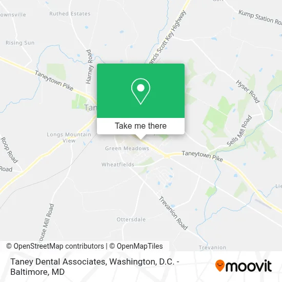 Taney Dental Associates map