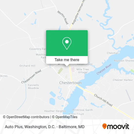 Auto Plus map