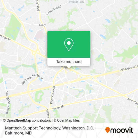 Mantech Support Technology map