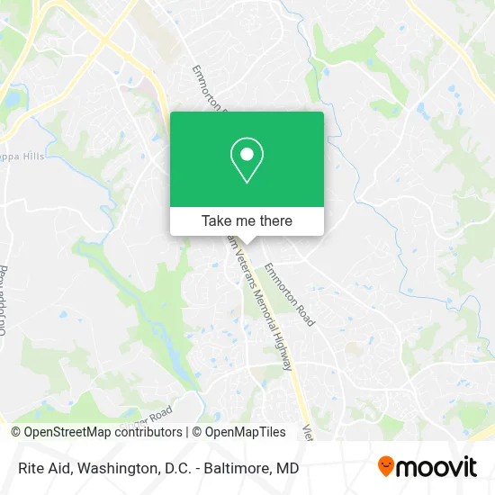 Rite Aid map