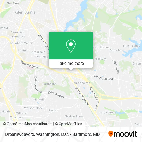 Dreamweaverx map
