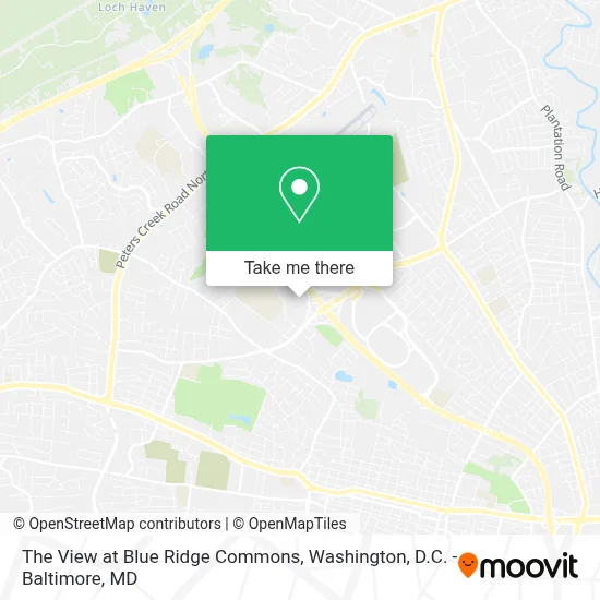 The View at Blue Ridge Commons map