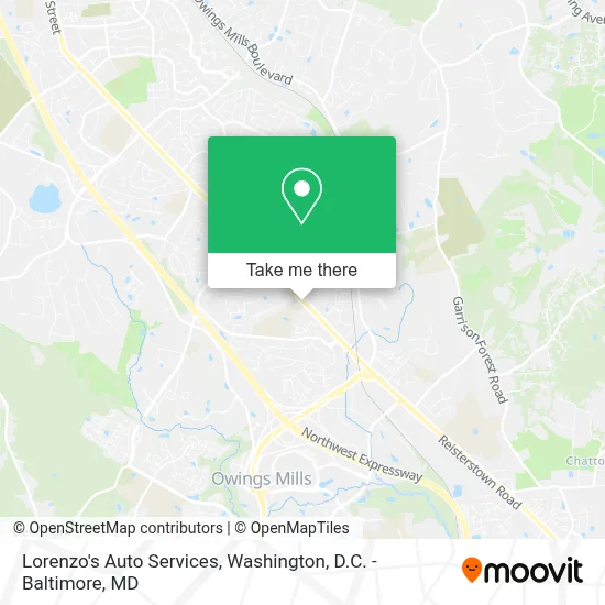 Lorenzo's Auto Services map