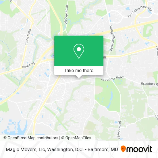 Magic Movers, Llc map