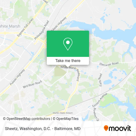 Sheetz map