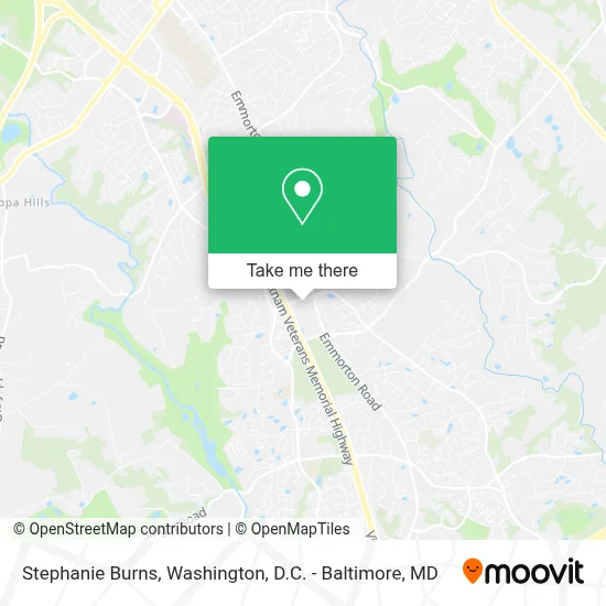 Stephanie Burns map