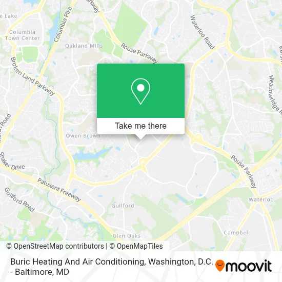 Buric Heating And Air Conditioning map