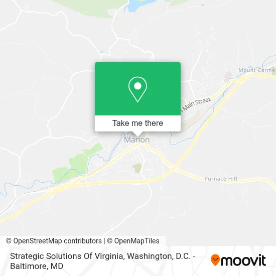 Strategic Solutions Of Virginia map