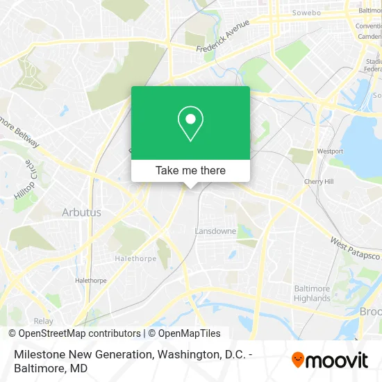 Milestone New Generation map