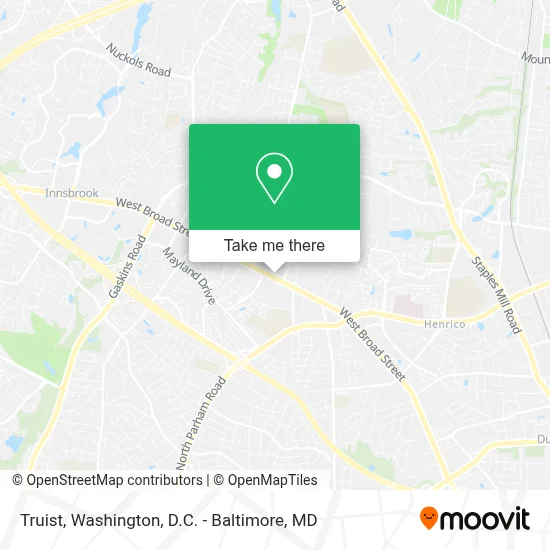 Truist map
