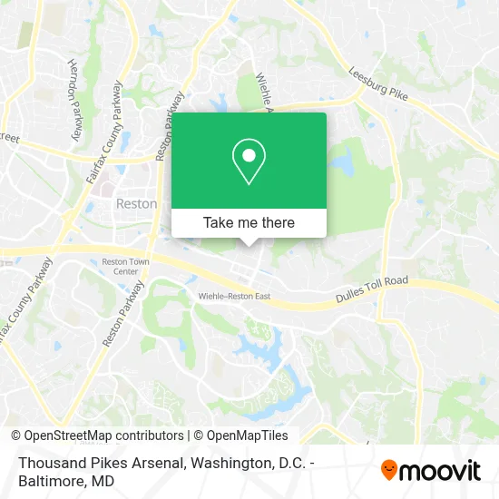 Thousand Pikes Arsenal map