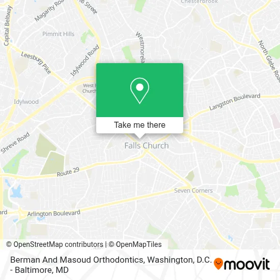 Berman And Masoud Orthodontics map