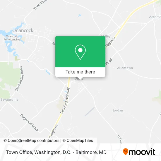 Town Office map