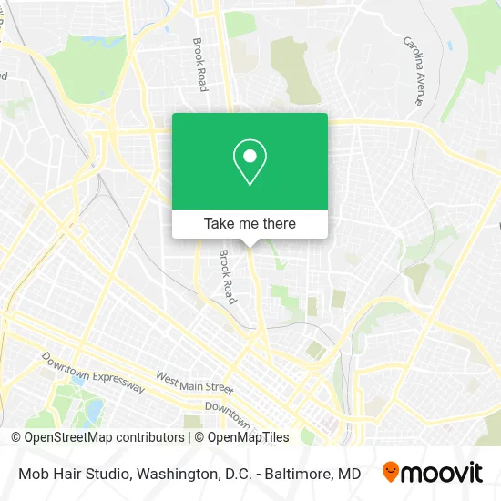 Mob Hair Studio map