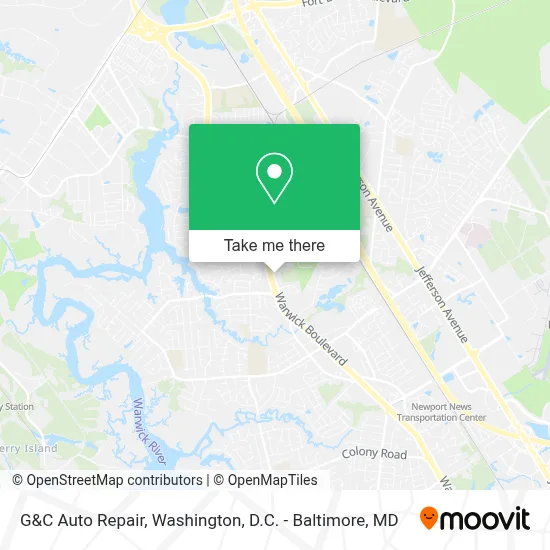 G&C Auto Repair map
