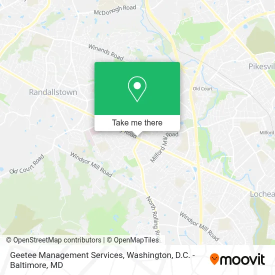 Geetee Management Services map