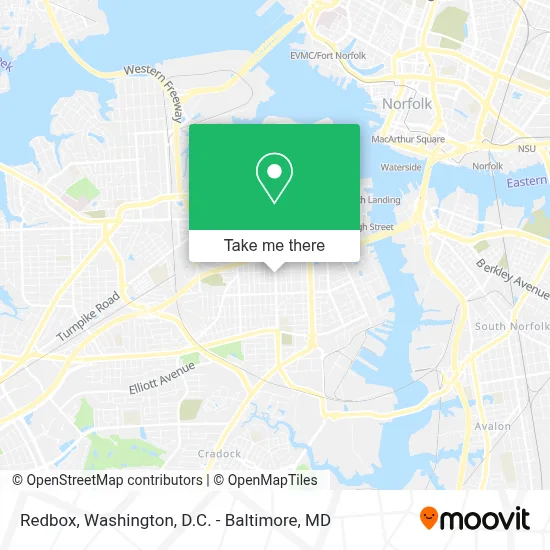 Redbox map