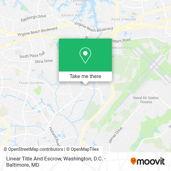 Linear Title And Escrow map