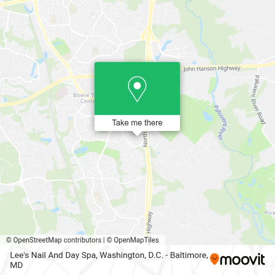 Lee's Nail And Day Spa map