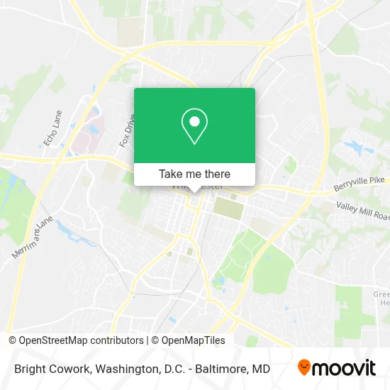 Bright Cowork map