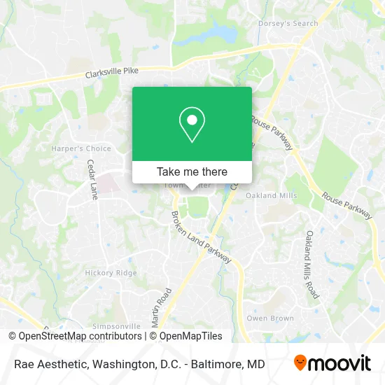 Rae Aesthetic map
