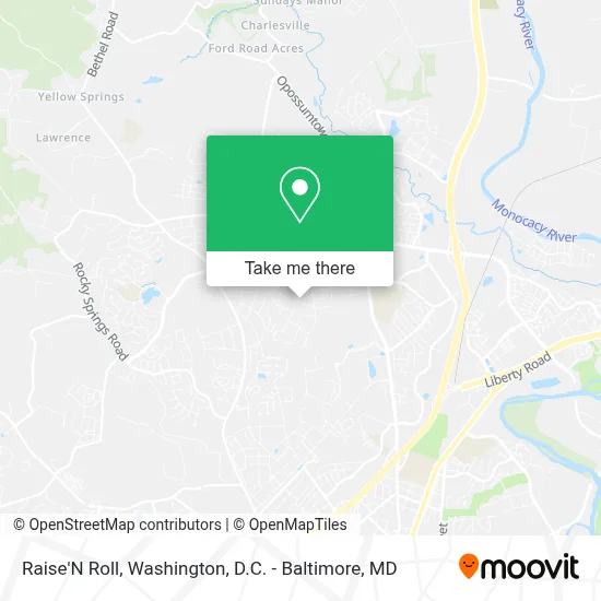 Raise'N Roll map