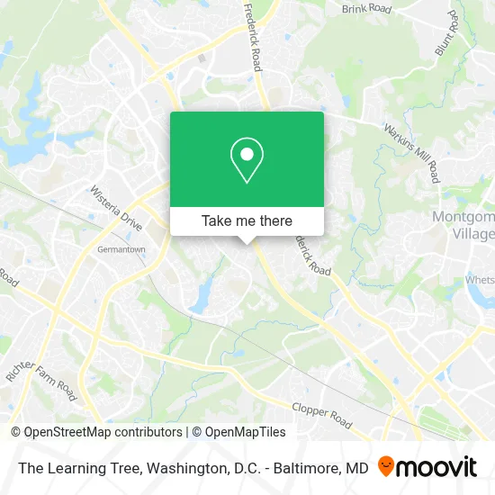 The Learning Tree map