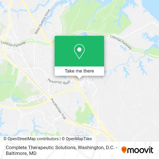 Complete Therapeutic Solutions map