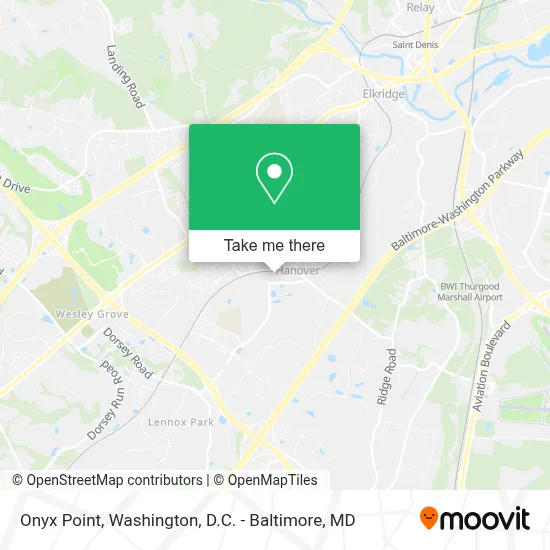 Onyx Point map