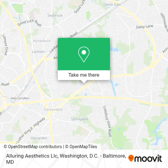 Alluring Aesthetics Llc map